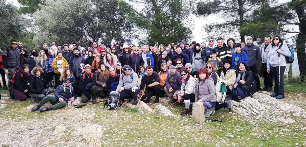 Πεζοπορία της  Fitness Motivatiοn Hellas στο Αισθητικό Δάσος της Καισαριανής
