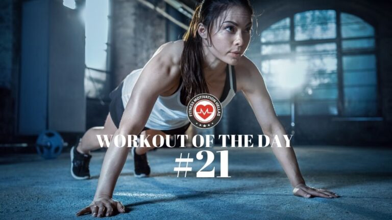 Workout of the day #21:  1-2-3-4-5-6…..
