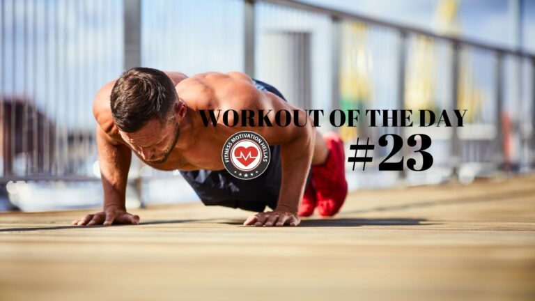 Workout of the day #23